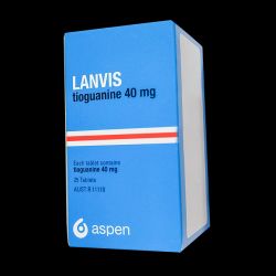 Ланвис (Тиогуанин) таблетки 40мг 25шт в Самаре и области фото
