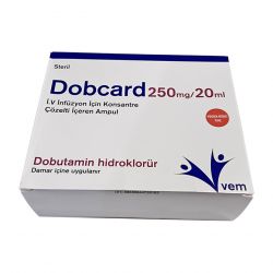 Добутамин Добкард Dobcard (dobutamine) р-р д/ин амп 250мг/20мл в Самаре и области фото