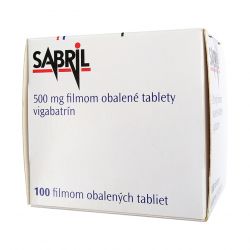 Сабрил (Вигабатрин) таблетки 500мг №100 (100 таблеток) в Самаре и области фото